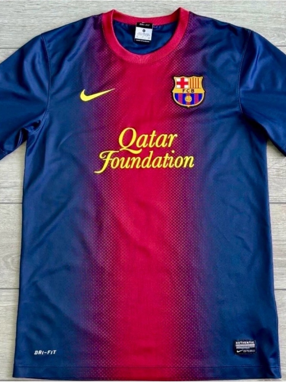 Nike FC Barcelona Red & Blue Dri-FIT Soccer Jersey